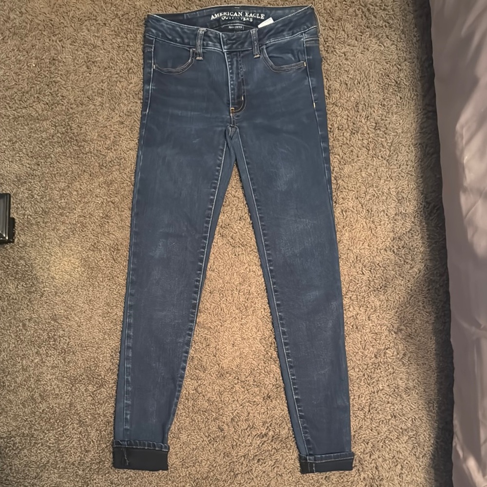 American Eagle Outfitters Blue Jeggings